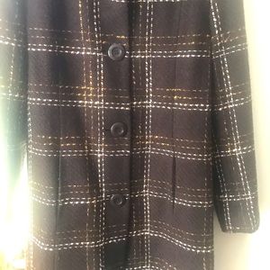 Novelty fall winter coat trendy in excellent condition